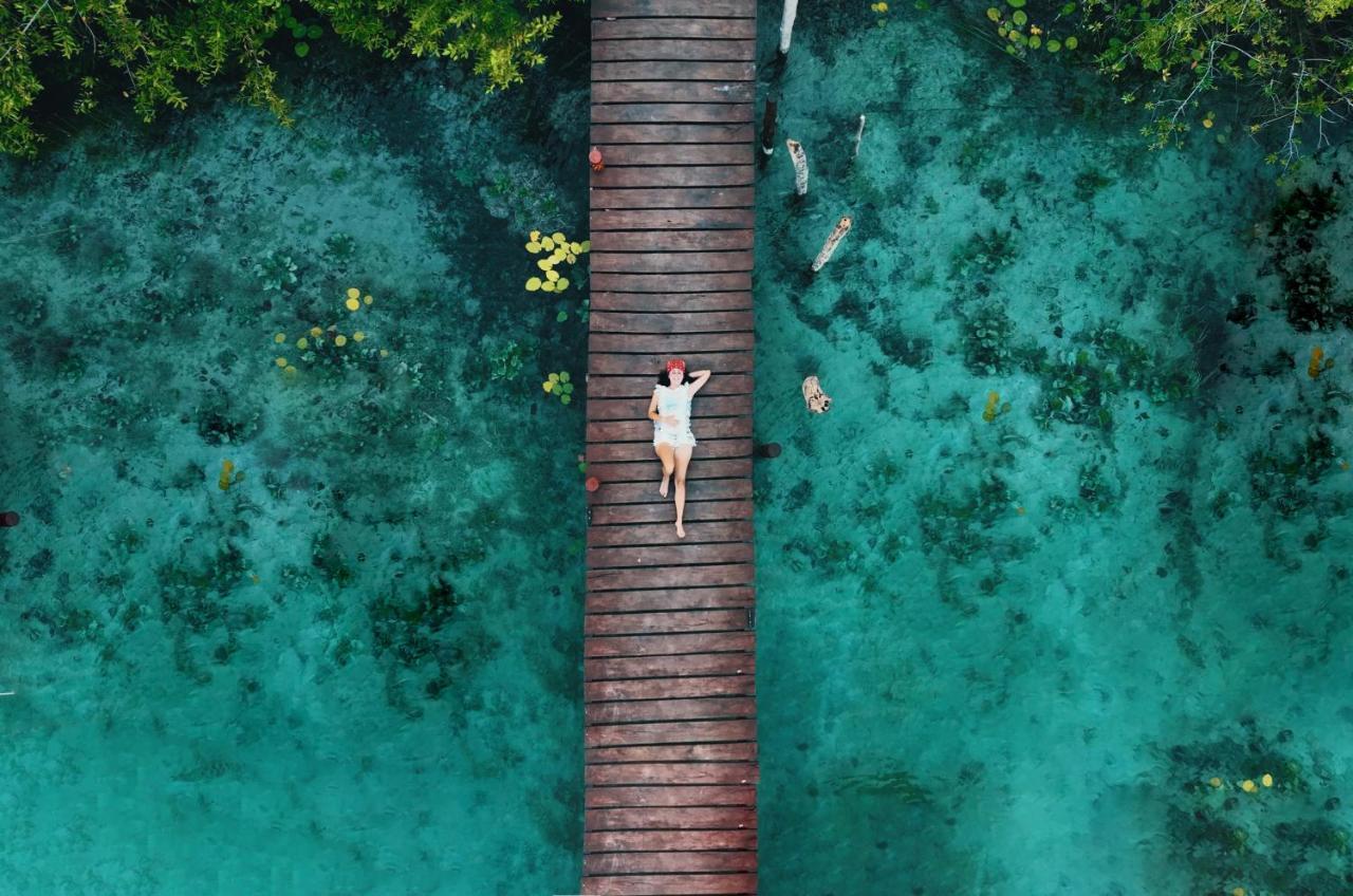 Bluebayou Bacalar Buitenkant foto